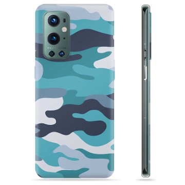 Custodia in TPU per OnePlus 9 Pro - Mimetica blu