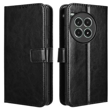 Custodia a portafoglio con chiusura magnetica per OnePlus Ace 3 Pro - Nera
