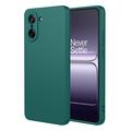 OnePlus Ace 5 Racing/Nord CE5 Custodia in silicone antiurto - Verde nerastro