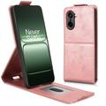 OnePlus Ace 5 Racing/Nord CE5 Custodia verticale con supporto - Oro rosa