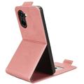 OnePlus Ace 5 Racing/Nord CE5 Custodia verticale con supporto - Oro rosa