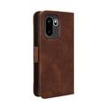 Custodia a portafoglio per OnePlus Ace 6/6T/15R - Marrone