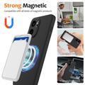 Custodia in silicone liquido per OnePlus Ace 6/Ace 6T/15R - compatibile con MagSafe - Nera