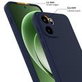 Custodia in silicone liquido per OnePlus Ace 6/Ace 6T/15R - compatibile con MagSafe - Blu Scuro