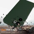 Custodia in silicone liquido per OnePlus Ace 6/Ace 6T/15R - compatibile con MagSafe - Verde Scuro