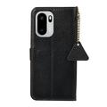Custodia in pelle a portafoglio OnePlus Ace 6/6T/15R con RFID - Nera
