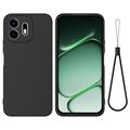 Custodia in silicone liquido con cinghia a mano per OnePlus N6