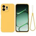 Custodia in silicone liquido con cinghia a mano per OnePlus N6