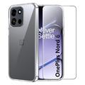 Custodia in TPU Saii 2 in 1 e protezione dello schermo in vetro temperato per OnePlus N6