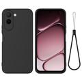 Custodia in silicone liquido con cinghia a mano per OnePlus N6x