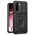 Custodia ibrida con anello rotante e protezione per fotocamera per OnePlus N6x
