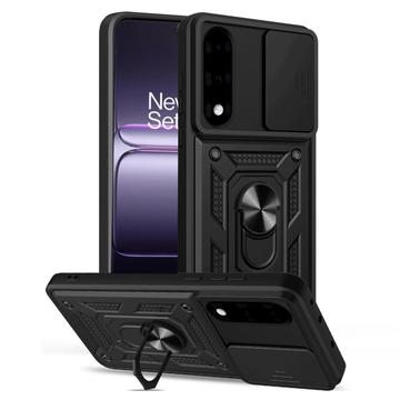 Custodia ibrida con anello rotante e protezione per fotocamera per OnePlus Nord 5