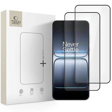 Protezione dello schermo in vetro temperato OnePlus Nord 5 Tech-Protect Glass Fit+ - 2 pz. - Nero