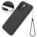 Custodia in silicone liquido con cinghia a mano per OnePlus Nord 6/Turbo 6