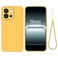 Custodia in silicone liquido con cinghia a mano per OnePlus Nord 6/Turbo 6