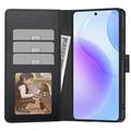 Custodia a portafoglio con magnete e supporto Tech-Protect per OnePlus Nord 6 - Nera