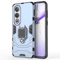 Custodia Ibrida OnePlus Nord CE4/Ace 3V con Supporto ad Anello - Blu