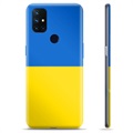 Custodia in TPU OnePlus Nord N10 5G Bandiera ucraina - Giallo e azzurro