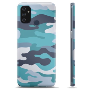 Custodia in TPU OnePlus Nord N100 - Mimetica blu