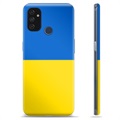 Custodia in TPU OnePlus Nord N100 Bandiera ucraina - Giallo e azzurro