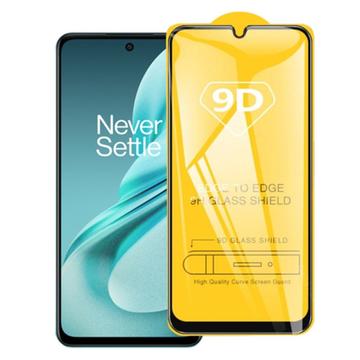 Proteggi Schermo in Vetro Temperato 9D a Copertura Totale per OnePlus Nord N30 SE - Bordo Nero