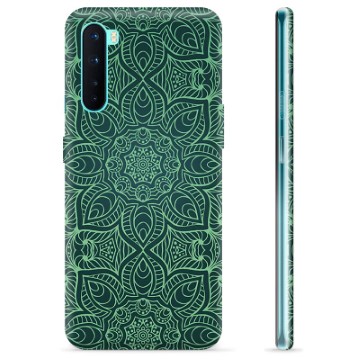 OnePlus Nord Custodia TPU - Mandala Verde