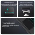 Custodia con tastiera Bluetooth OnePlus Pad 3 Pro - Nera