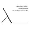 Custodia con tastiera Bluetooth OnePlus Pad 4/Oppo Pad 5 Pro - Nera