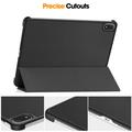 Custodia Smart Folio serie Tri-Fold per OnePlus Pad 4/Oppo Pad 5 Pro - Nera