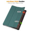 Custodia Smart Folio per OnePlus Pad 4/Oppo Pad 5 Pro serie Tri-Fold - Verde scuro