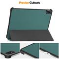 Custodia Smart Folio per OnePlus Pad 4/Oppo Pad 5 Pro serie Tri-Fold - Verde scuro