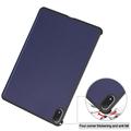 Custodia Smart Folio per OnePlus Pad 4/Oppo Pad 5 Pro serie Tri-Fold - Blu scuro