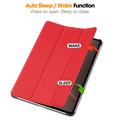 Custodia Smart Folio serie Tri-Fold per OnePlus Pad 4/Oppo Pad 5 Pro - Rossa