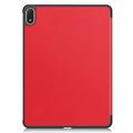 Custodia Smart Folio serie Tri-Fold per OnePlus Pad 4/Oppo Pad 5 Pro - Rossa