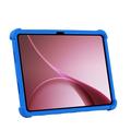 OnePlus Pad Go 2/Oppo Pad Air5 Custodia in silicone con supporto - Blu
