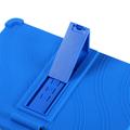 OnePlus Pad Go 2/Oppo Pad Air5 Custodia in silicone con supporto - Blu