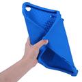 OnePlus Pad Go 2/Oppo Pad Air5 Custodia in silicone con supporto - Blu