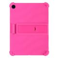 OnePlus Pad Go 2/Oppo Pad Air5 Custodia in silicone con supporto - Rosa caldo