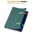 Custodia Smart Folio per OnePlus Pad Go 2 serie Tri-Fold - Verde scuro