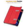 Custodia Smart Folio serie Tri-Fold per OnePlus Pad Go 2 - Rossa
