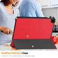 Custodia Smart Folio serie Tri-Fold per OnePlus Pad Go 2 - Rossa