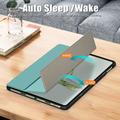 Custodia Smart Folio serie Tri-Fold per OnePlus Pad Go/Oppo Pad Air2 - Verde nerastro