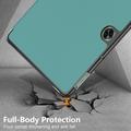 Custodia Smart Folio serie Tri-Fold per OnePlus Pad Go/Oppo Pad Air2 - Verde nerastro