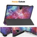 Custodia Smart Folio serie Tri-Fold per OnePlus Pad Lite - Galassia