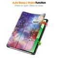 Custodia Smart Folio serie Tri-Fold per OnePlus Pad Lite - Galassia