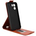 OnePlus Turbo 6V Custodia verticale con supporto - Marrone