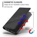Custodia a portafoglio OnePlus Turbo 6X in stile punk