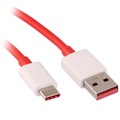 Cavo USB Tipo-C OnePlus - Rosso / Bianco