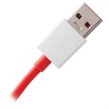 Cavo USB Tipo-C OnePlus - Rosso / Bianco