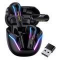 Auricolari wireless da gioco Onikuma T27 con bassa latenza - Nero